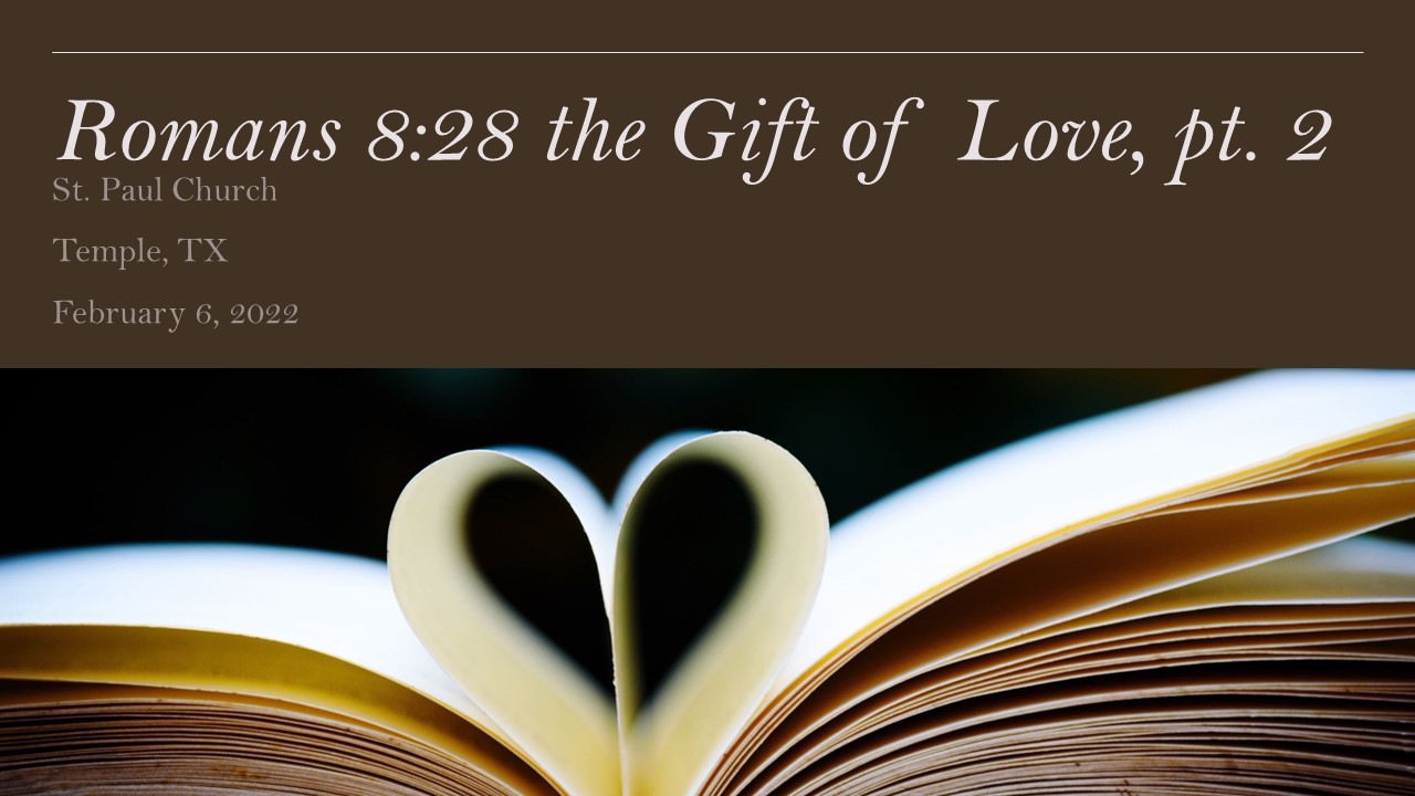 The Gift of Love - part two
